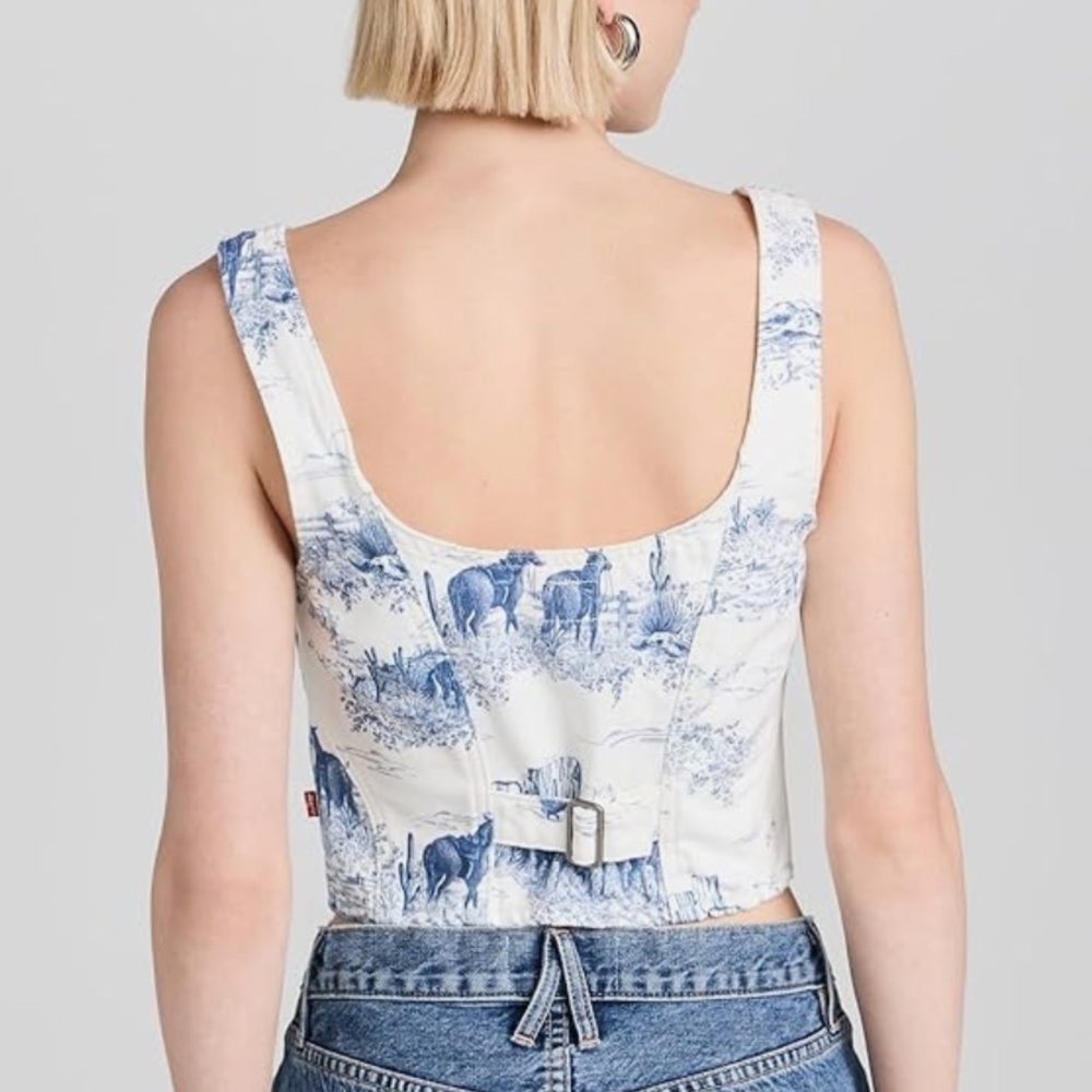 Levi’s Women’s Alani Western Toile Corset